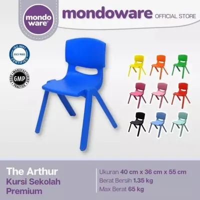 CC19 Mondoware - Kursi belajar anak Play group | Kursi Plastik Anak | Kursi Playgroup