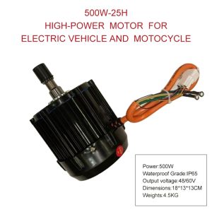 48V/60V Electric Bike High Power Electric Motor 650w 500w 800w 1000w Motorcycle Brushless Motor