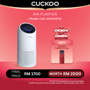 CUCKOO Air Purifier - i Model CAC-AE1010FW