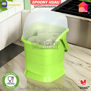 Tempat Sendok Garpu Premium Spoony Original Rovega CHS 2025 Food Grade