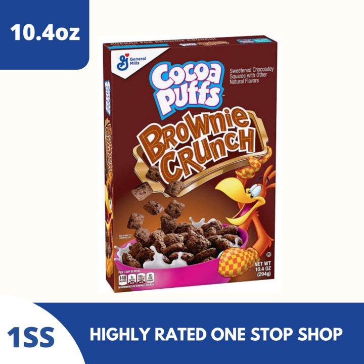 Cocoa Puffs Brownie Crunch Cereal 10.4oz | Lazada PH