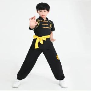 SHUNAICHI Childrens Traditional Chinese Martial Arts Kung Fu Clothing Childrens Stage Performance Tai Chi Clothing