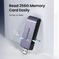 UGREEN SD Card Reader USB 3.0 High Speed CF Memory Card Adapter Support 512G for UDMA 7 Compact Flash,UHS-I SDXC/SDHC/Micro SD/Micro SDXC/Micro SDHC,Memory Stick,MMC for Windows,Mac OS,Linux,Read 4 Cards At Once. 