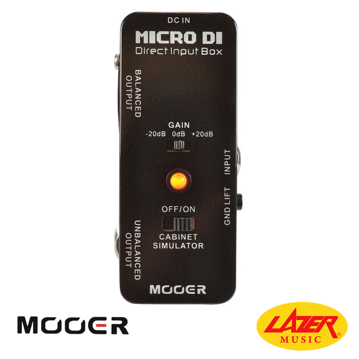 MOOER MICRO DI 新品未使用 Mooer Micro DI – United States