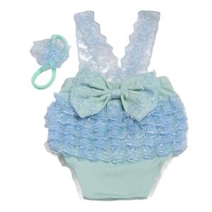 Trẻ sơ sinh nhiếp ảnh trang phục đầm ren Mũ phù hợp với trang phục nhanh chóng thay đổi thiết kế ảnh em bé quần áo