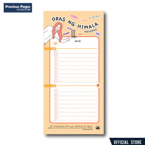 Plano ni Lord Stationeries - Oras ng Himala Notepad by Artemo Concepts