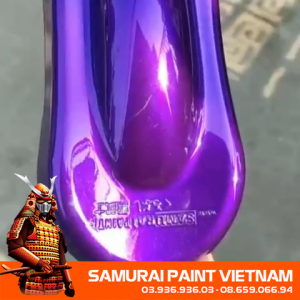 Sơn SAMURAI KUROBUSHI #CD032*-màu tím candy chuyên dụng dành cho xe máy