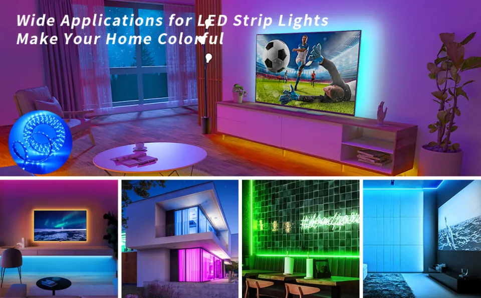 Wireless led lights 2024 for living room