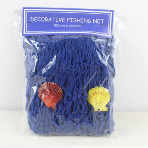 Hiasan Dinding Jaring Kerang Jaring Ikan Laut Mediterania Dekorasi Pesta Dekorasi Dinding Ruma