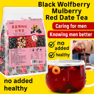 Black Wolfberry Mulberry Red Date Tea Mens Powerful Kidney Tea Late Night Health Tea