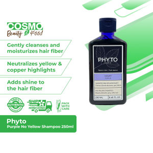 Phyto Purple No Yellow Shampoo 250ml [For Grey/White/Bleached Hair]