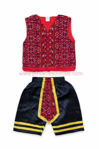 READY STOCK Malaysia Ethnic Sarawak Native Iban Dayak Bidayuh Boy Traditional Costume Borneo Indigenous Costume Pakaian Tradisi Sarawak