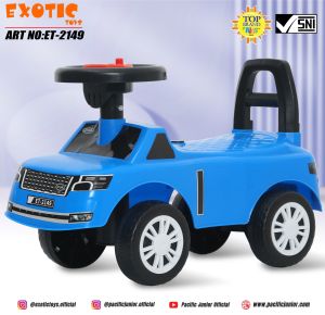 Mainan Anak Mobilan Dorong Push Car Karakter BEBEK Exotic ET 2009 / ET-2126 / ET-2125 / K616 //  ET-2149 / ET-2167 // Mainan Anak Ride On Mobil Mobilan Tolocar K618 VIBE PMB