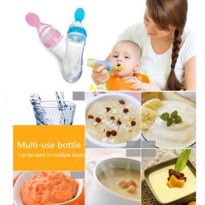 Paket Murah Sendok Makan Bayi MPASI & Botol Silicone Baby Feeding