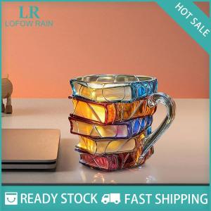 LF Wholesale✨Flash Sale ✨ แก้วมัคขนาด11ออนซ์ลาย3D แปลกใหม่ถ้วยกาแฟหลากสีไม่เหมือนใครของขวัญของสะสม