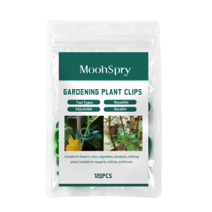 MoonSpry Horticultural Plant Clip (Set) Everyday Flower Potted Fixing Strap Easy to Install Support Frame