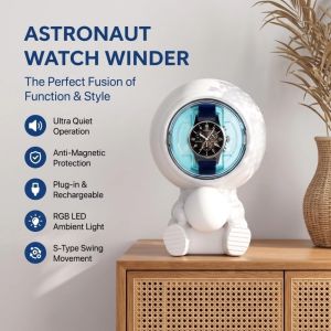 SVSAKZ168 Advanced Automatic Spaceman Watch Winder Swinging Delicate Watch Storage Box New Elegant Watch Winding Device Watch Cabinet