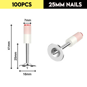 Kitchenut Steel Manual Nail Gun Mini Rivets Concrete Puncher Tool Wall Wire Anchor Tufting Gun Mesin Paku Tembak Dinding