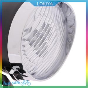 LOKIYA 3 LED Retro Bicycle Bike Front Light Headlight Vintage Flashlight Lamp