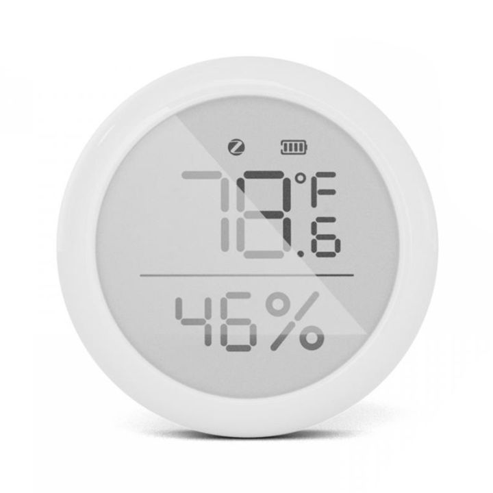 Tuya ZigBee Temperature and Humidity Sensor with LCD Display Indoor ...