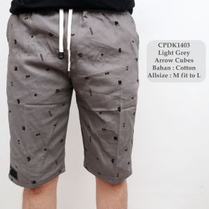 celana pendek pria dewasa motif print size M / L / XL premium