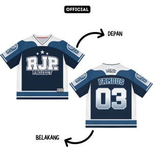 KHF | Jersey Vintage Number 39 Wanita Laki-Laki Cewek Futsal Bahan Dryfit Brazil Milano Full Printing Oversize Casual Rugby Retro Streetwear Hockey Retro NFL Bola Olahraga Boxyfit Pakaian