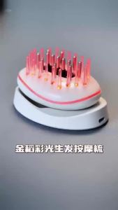 K-SKIN Red Light Hair Growth Brush EMS Microcurrent for Scalp Care  Anti Hair Loss Wirelss Charging