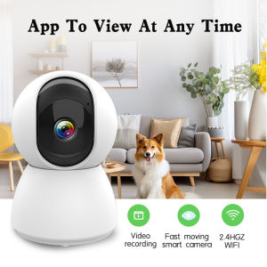 กล้องวงจรปิดไร้สาย กล้องวงจรปิด กล้องวงจร กล้องวงจรปิด WiFI 5ล้านพิกเซล หมุนได้พูดโต้ตอบได้