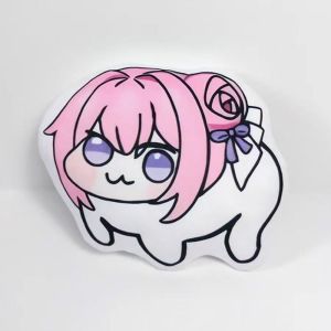 LIEYH ของใช้รอบนอกอนิเมะ ตุ๊กตานิกเก้ โดโร ของตกแต่งน่ารัก ผ้าฝ้ายพีพี ตุ๊กตาผ้ากำมะหยี่เทพีแห่งชัยชนะ ความแปลกใหม่ ของตกแต่งบ้าน หมอนตุ๊กตาโดโร ของขวัญวันเกิด