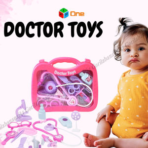 Mainan Anak Dokter Dokteran Doctor Set Koper Medical Kit Playset