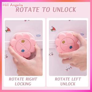 [Hill Angelia] Portable Hair Accessories Storage Box Baby Head Rope Hairpin Rubber Band Dressing Jewelry Case Bedroom Organizer