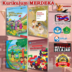 KuMer Buku Siswa Paket SD kelas 1 Kurikulum Merdeka (Isi 4 Buku)