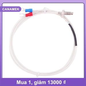 【CANAMEK】 K loại cặp nhiệt điện cáp M6 1m 2M vít cảm biến nhiệt độ thăm dò 0-800 C cho REX-C100 nhiệt điều khiển nhiệt