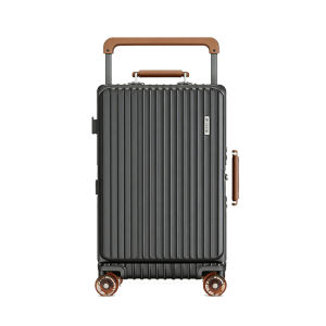 SG Stock Durable Large Luggage 20/24/26/28 inch Front Opening Spinner Silent Wheels TSA Lock