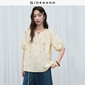 Giordano Women Women Round Neck Shirt Free Shipping 18346718