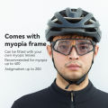 ROCKBROS Cycling Sunglasses Dual Lens Photochromic Polarized Shade Running Road Bike Windproof Men Sports Glasses Bicycle Accessories. 