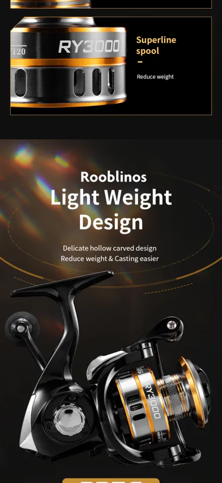 CB Spinning Reels Ultralight Metal 5.2:1 Gear Ratio Tanzania - View #4