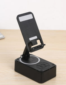 3in1 Mobile Phone Bluetooth Speaker Holder Power Bank 360° Rotatable lazy Stand People Foldable Live Streaming Desktop Holder