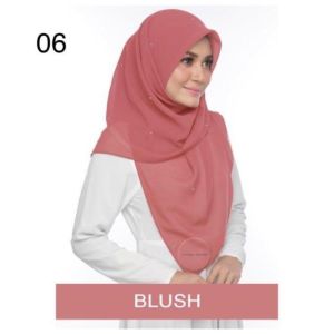 Tudung Bawal Cotton Batu Bidang 45 Best Quality