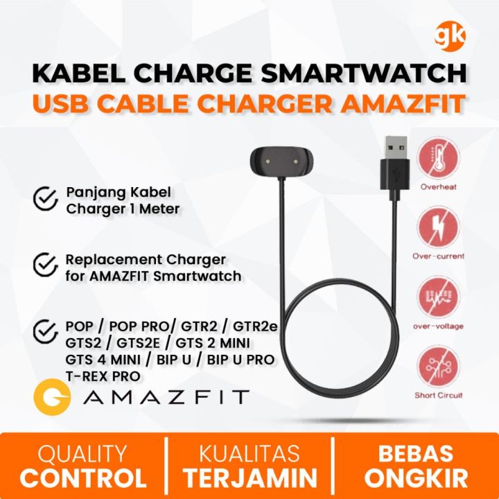 Kabel Charger for Amazfit BIP BIP PRO U POP PRO GTS2