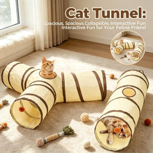 Pet Foldable Integrated Burrowing Supply Self-Play Cat Toy Four Seasons Universal Enlarged Cat Tunne