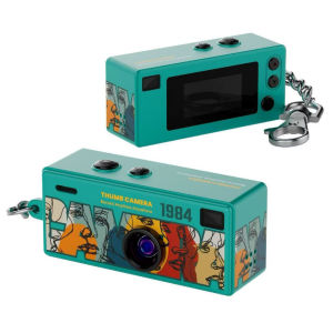 G6Retro Thumb Keychain Camera 1080P HD Video Recorder 0.96 Inch Digital Camcorder