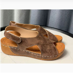 [Free Shipping] Roman Sandals For Women 2025 Summer New Style Platform Thick-Soled Sandals Perfect With Dresses Casual Open-Toe Design Versatile Beach Sandals