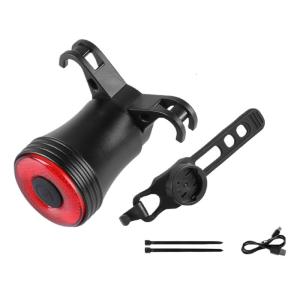 Rechargeable 5 Lighting Modes Safety Warning Taillight LED Bicycles Tail Lamp Watertight Tail Light Bicycles Rear Light