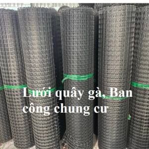 Lưới nhựa hàng rào cao 1m2 dài 10m 20m 30m.. mắt 3.5- Lưới nhựa dẻo quây gà lan can chung cư làm chuồng chim làm vườn