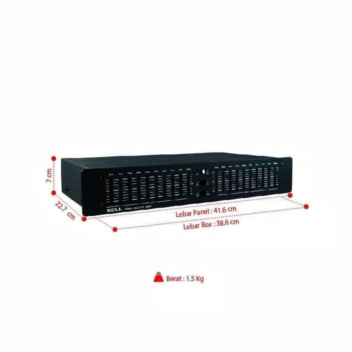 ZC372 box equalizer bell e21 Lazada Indonesia