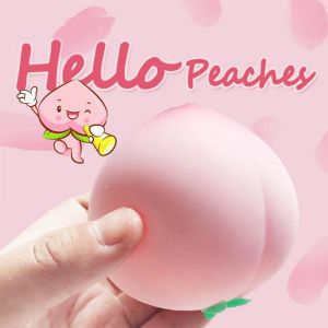 Peach Squishy Lucu Mainan Squishy Pencet Anti Stress Squishy Pencet Murah