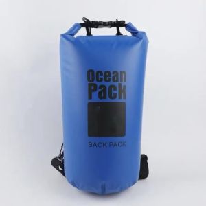 Go bag Dry Bag (2L 3L 5L 10L 15L 20L 30L) Ocean Pack Waterproof Bag Sports Bag Backpack 2 Straps 100% Waterproof Roll Top Dry Sack 7 Sizes 12 Colors for Beach Swimming Kayaking Camping Travel
