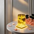 Simplelight 5 Inch Square Led Light Base - Light Base for Glass Art, Ideal Led Display for Vases - Lighted Base for Glass Art (5inch Square LED Vase Base Light, Soft White). 