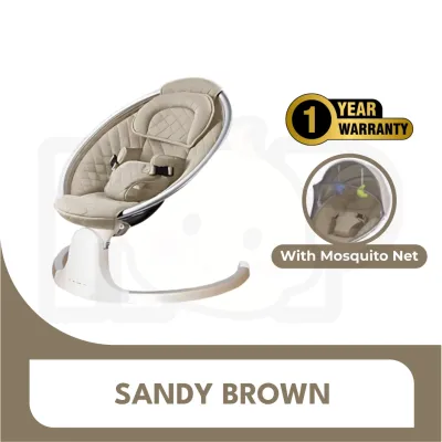 [MOTION SENSOR] Electric Baby Swing Cradle Buaian Baby Rocker Buaian Elektrik Buai Baby Swing Chair Auto Baby Cradle